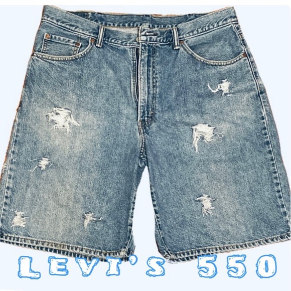 Sold. Levi’s 550 jeans shorts - Picture 2 of 16